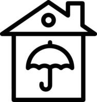 Home outline icon symbol vector image. Illustration of the house real estate graphic property design image