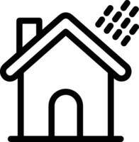 Home outline icon symbol vector image. Illustration of the house real estate graphic property design image