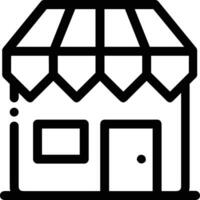 Home outline icon symbol vector image. Illustration of the house real estate graphic property design image