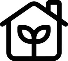 Home outline icon symbol vector image. Illustration of the house real estate graphic property design image