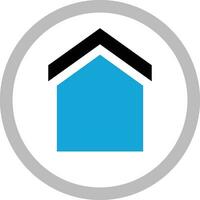 Home outline icon symbol vector image. Illustration of the house real estate graphic property design image