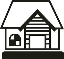 Home outline icon symbol vector image. Illustration of the house real estate graphic property design image