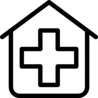 Home outline icon symbol vector image. Illustration of the house real estate graphic property design image