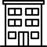 Home outline icon symbol vector image. Illustration of the house real estate graphic property design image