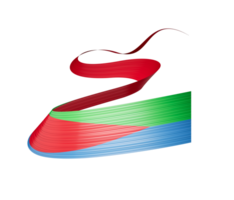 3d Flag Of Eritrea 3d Waving Ribbon Flag , 3d illustration png