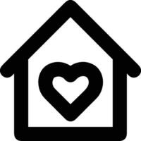 Home outline icon symbol vector image. Illustration of the house real estate graphic property design image