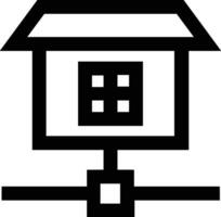 Home outline icon symbol vector image. Illustration of the house real estate graphic property design image