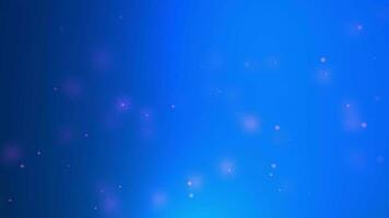 schön Schleifen Hintergrund Video von wirbelnd Blau Technologie Partikel