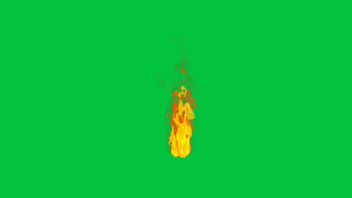 Green Screen Fire Stock Video Footage for Free Download