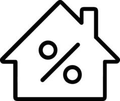 Home outline icon symbol vector image. Illustration of the house real estate graphic property design image