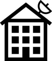 Home outline icon symbol vector image. Illustration of the house real estate graphic property design image