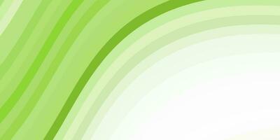 abstract green curve background for business vector