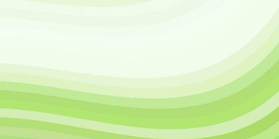 abstract green curve background for business vector