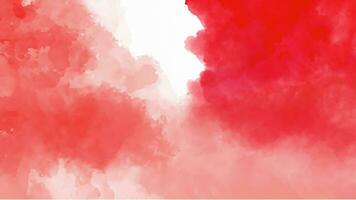 Abstract red watercolor background for your design, watercolor background concept, vector. photo