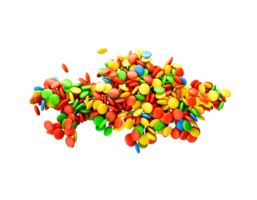 Kazakhstan multicolored sweet candy Dragees in shape of Kazakhstan map. 3d illustration png