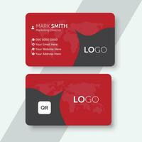 Modern creative business card and name card design template. vector