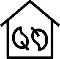 Home outline icon symbol vector image. Illustration of the house real estate graphic property design image