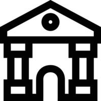 Home outline icon symbol vector image. Illustration of the house real estate graphic property design image