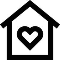 Home outline icon symbol vector image. Illustration of the house real estate graphic property design image