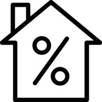 Home outline icon symbol vector image. Illustration of the house real estate graphic property design image