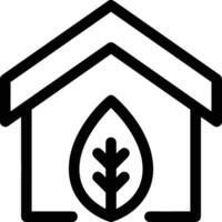 Home outline icon symbol vector image. Illustration of the house real estate graphic property design image