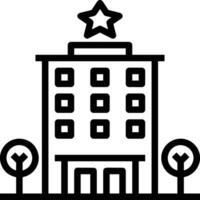 Home outline icon symbol vector image. Illustration of the house real estate graphic property design image
