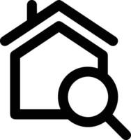 Home outline icon symbol vector image. Illustration of the house real estate graphic property design image