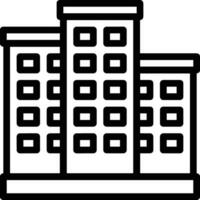 Home outline icon symbol vector image. Illustration of the house real estate graphic property design image