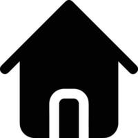 Home outline icon symbol vector image. Illustration of the house real estate graphic property design image