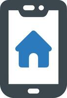 Home homepage icon symbol vector image. Illustration of the house real estate graphic property design image