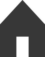 Home homepage icon symbol vector image. Illustration of the house real estate graphic property design image