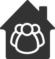 Home homepage icon symbol vector image. Illustration of the house real estate graphic property design image