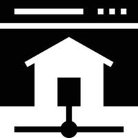 Home homepage icon symbol vector image. Illustration of the house real estate graphic property design image