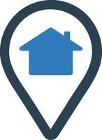 Home homepage icon symbol vector image. Illustration of the house real estate graphic property design image