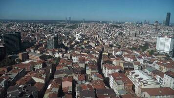 Arial vue de Istanbul Résidentiel bâtiments video