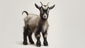 AI generated Pygmy Goat natura animal wallpaper background photo