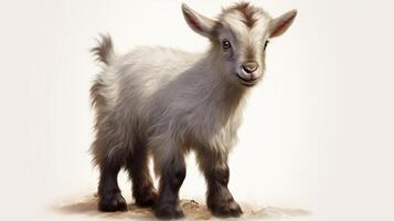 AI generated Pygmy Goat natura animal wallpaper background photo