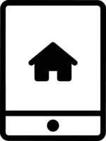 Home homepage icon symbol vector image. Illustration of the house real estate graphic property design image