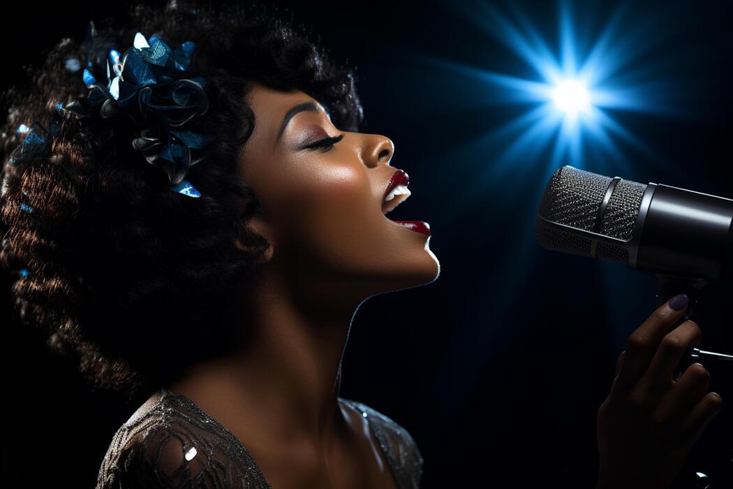 Black Female Singer Stock Photos, Images and Backgrounds for Free Download