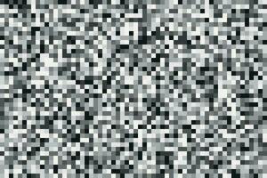 monochrome pixelated imitation background black and white vector