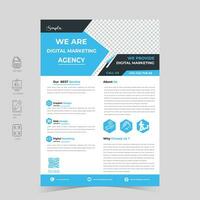 Brochure flyer design template vector, Leaflet, presentation book cover templates, layout in A4 size vector