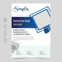 Brochure flyer design template vector, Leaflet, presentation book cover templates, layout in A4 size vector