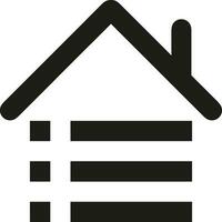 Home homepage icon symbol vector image. Illustration of the house real estate graphic property design image