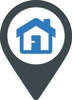 Home homepage icon symbol vector image. Illustration of the house real estate graphic property design image