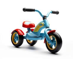 AI generated three wheel children toy photo