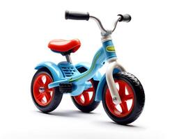 AI generated three wheel children toy photo