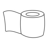 toilet paper hygiene intimate towel icon element vector