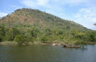 landscape of the tropical river, thailand photo