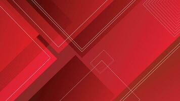 Red modern abstract background design vector