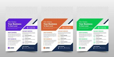 Creative Corporate Business Flyer Brochure Template Design, abstract business flyer, vector template design. Brochure design, cover, annual report, poster, flyer